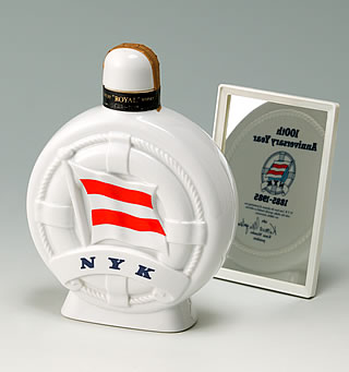 100th Anniversary Year NYK 1885-1985 日本郵船株式会社　設立100周年記念ボトル
