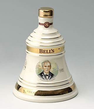 Bell's CHRISTMAS 2003 DECANTER Alexander Fleming 188-1955