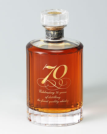 Celebrating 70years of distilling the finest quolity whisky